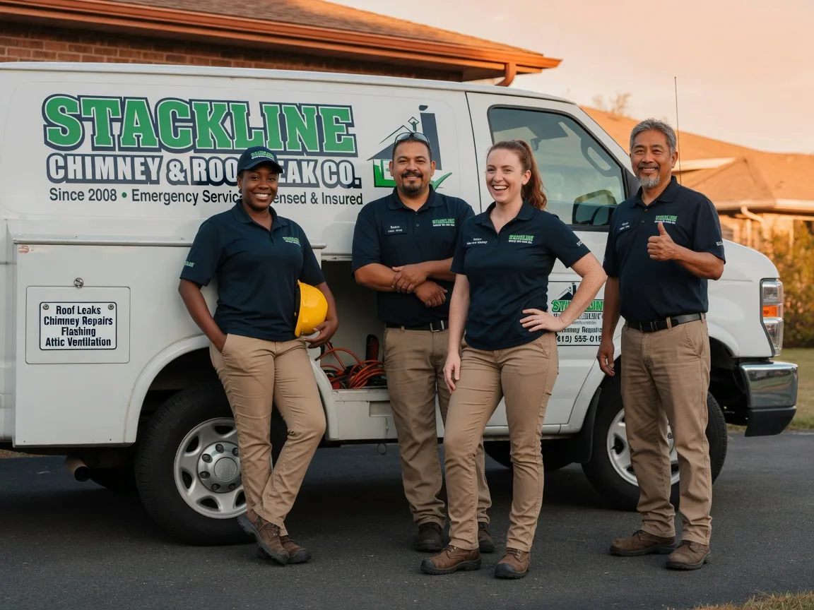 Chimney flashing repair company in Browntown, WI